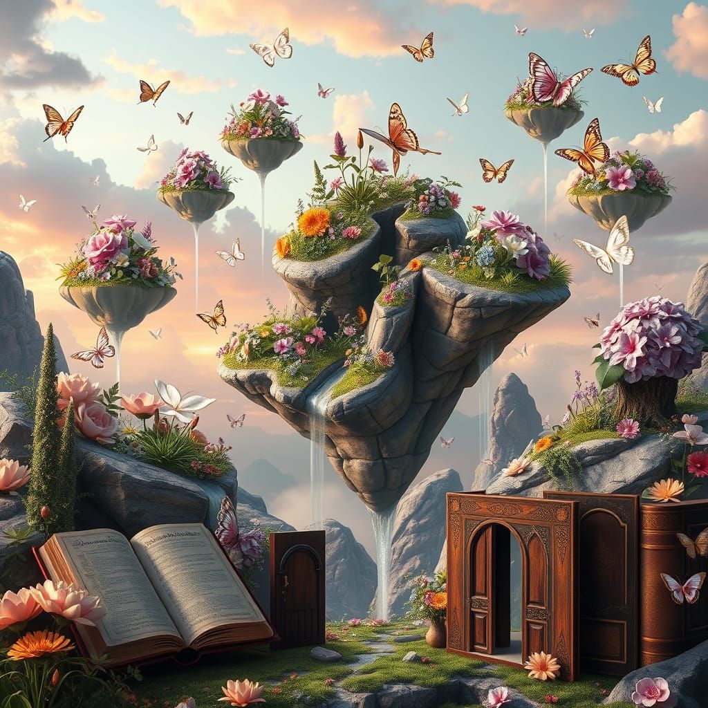 Surreal Dreamscapes in Pastel Hues