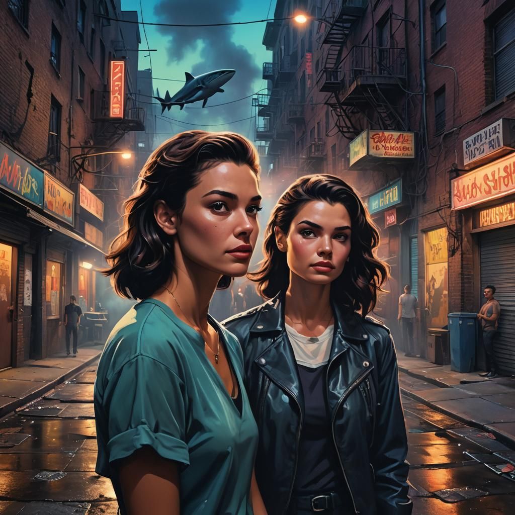 West Side Story: Surreal Portrait with Cinematic Lighting