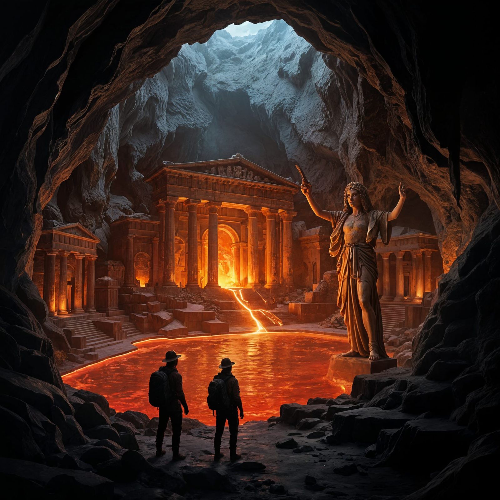 Lost Ancient Greek City Discovered in Volcanic Cave System