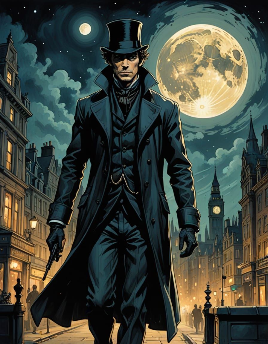 Lovecraftian Sherlock Holmes Protects London in Gothic Sci-F...