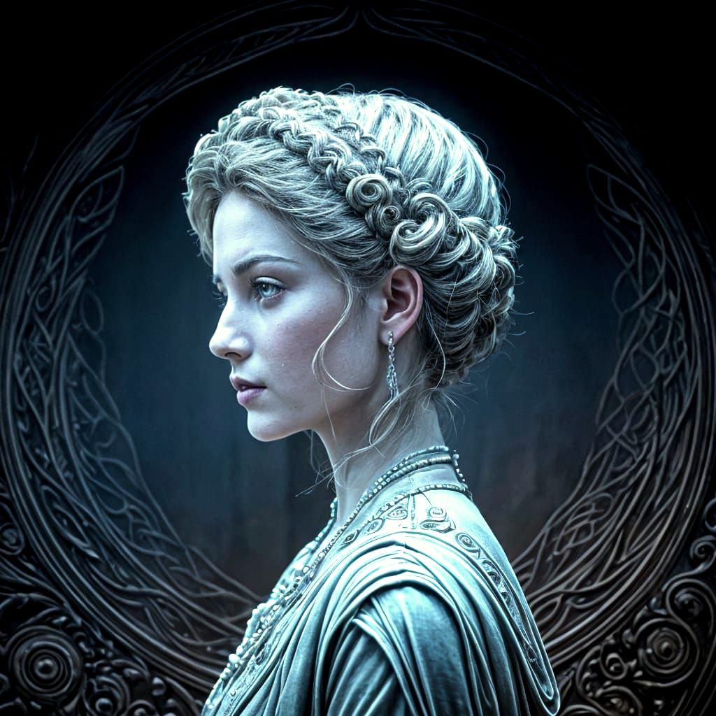 Ancient Greek vibe woman