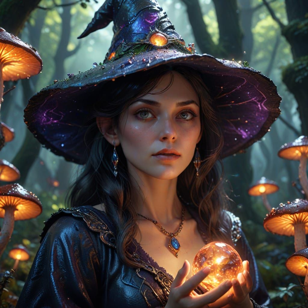 Portrait of a witch