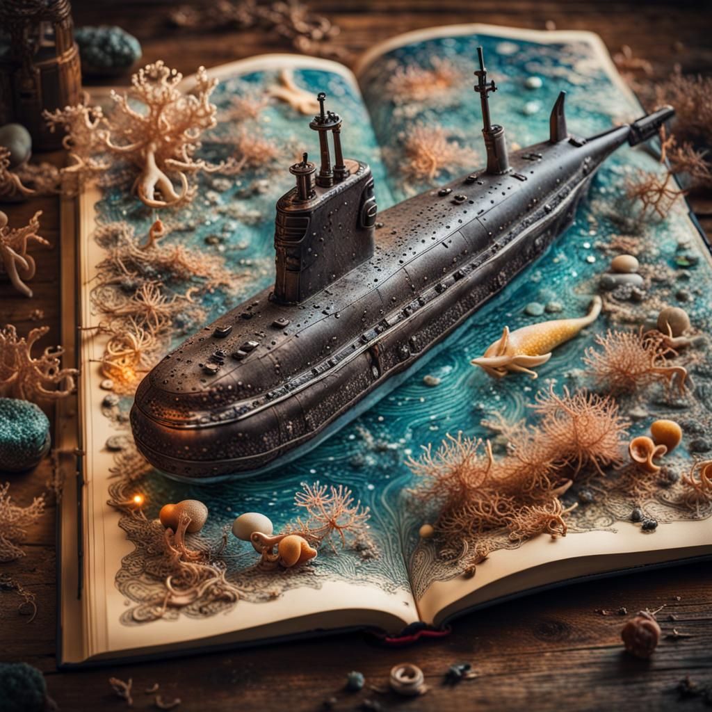 Underwater Adventure: Submarine and Magical Sealife