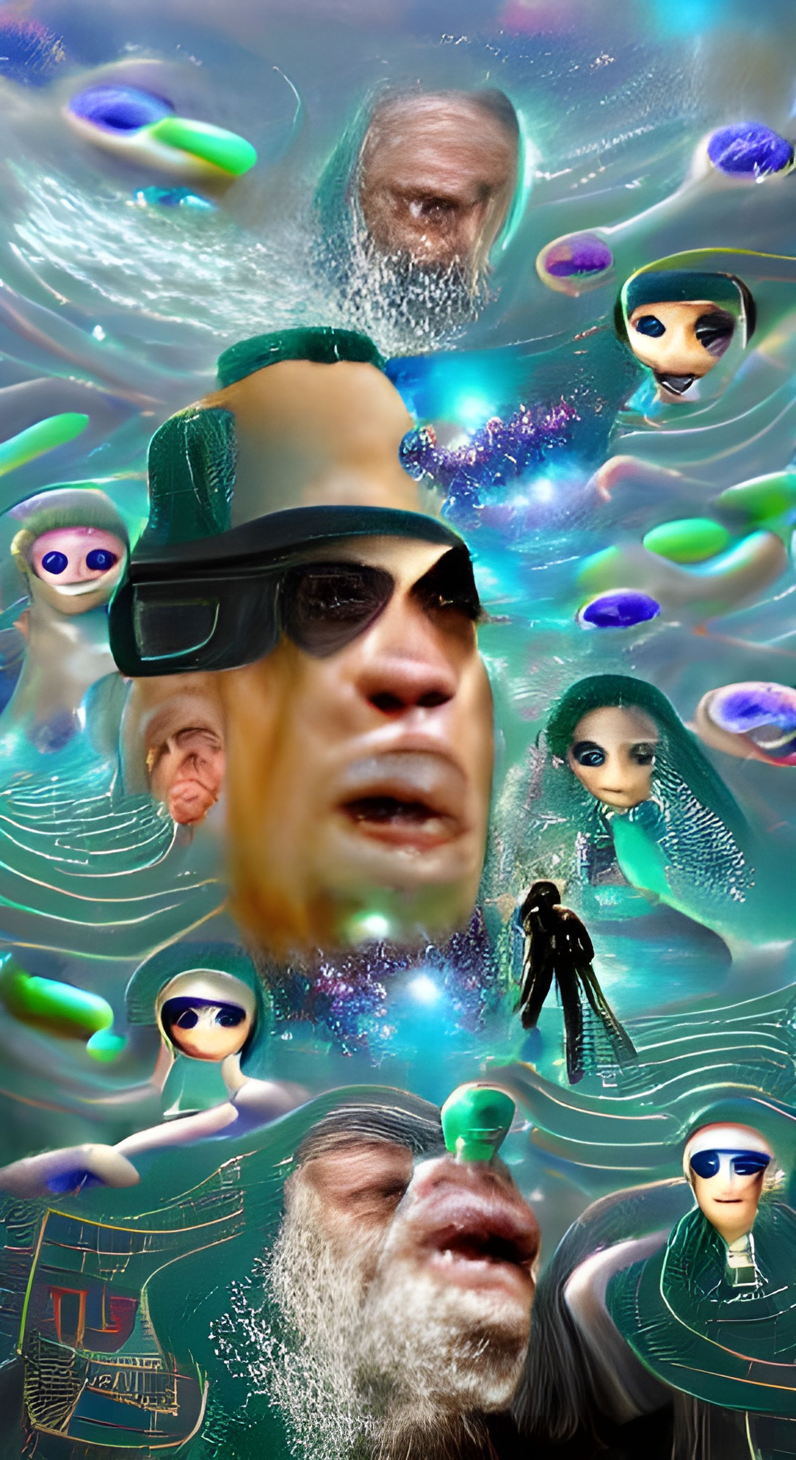 Dreamlike Scene in the 7th Dimension