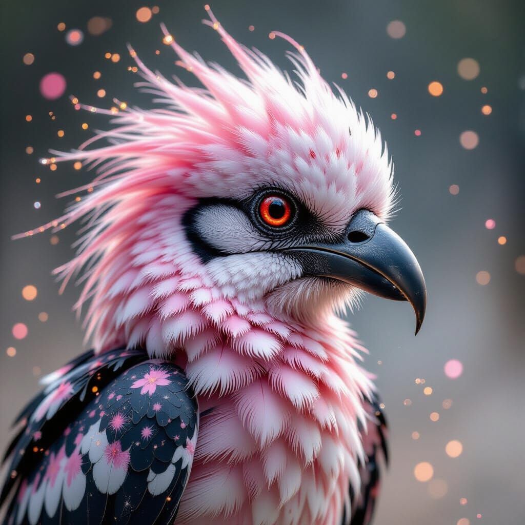 Gothic Museum: Tropical Horror Bird in Fantasy Art