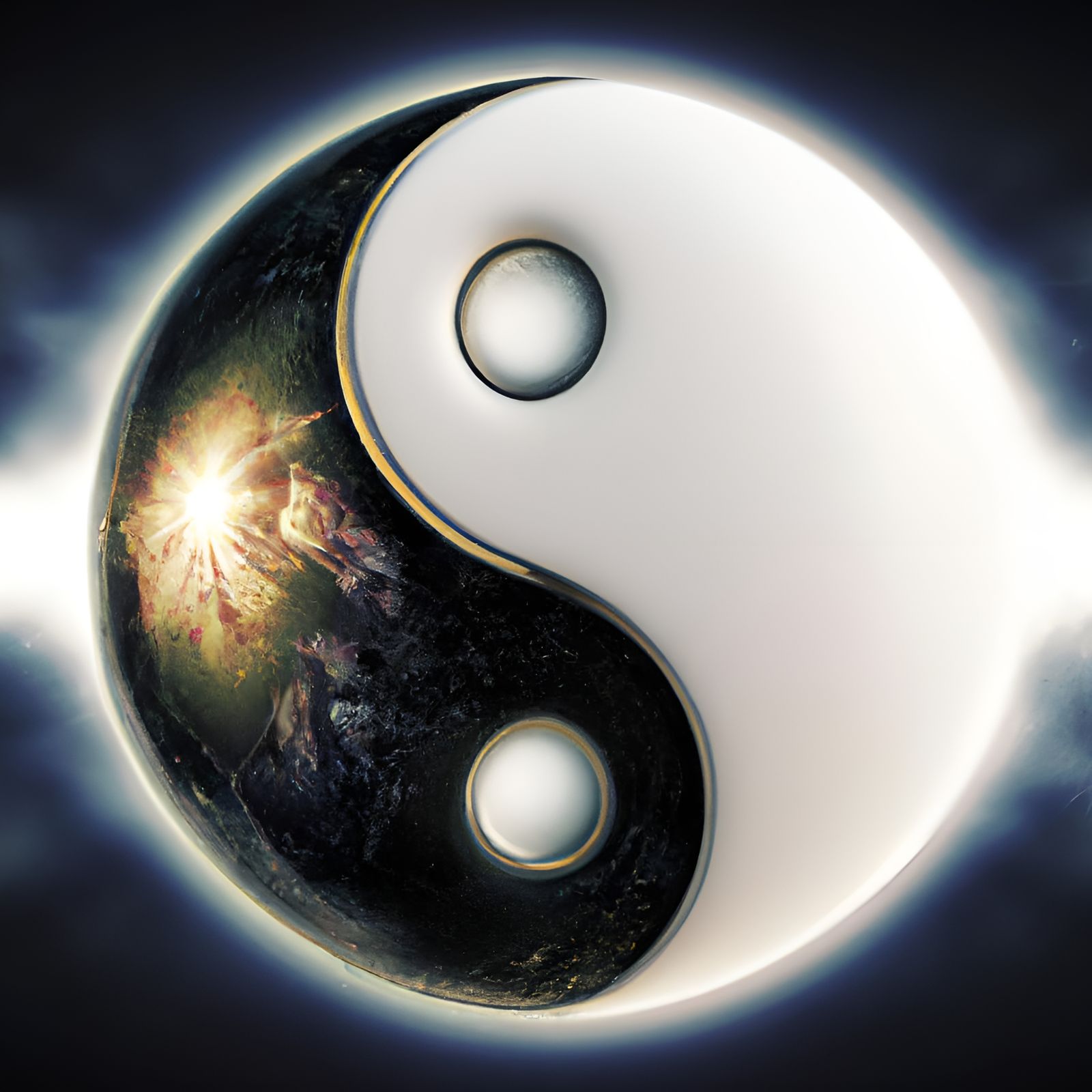 planet yin and yang