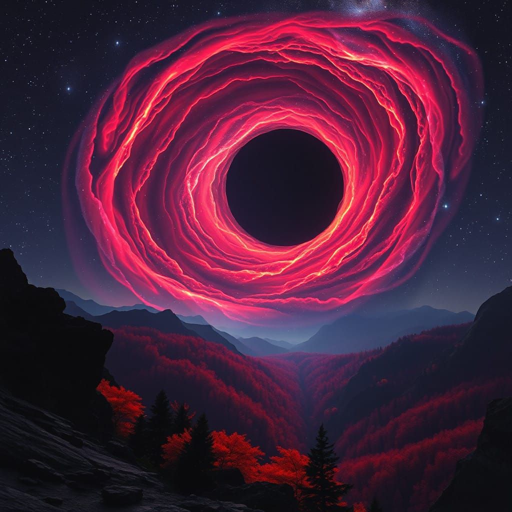 Cosmic Vortex Unleashed: Swirling Black Hole