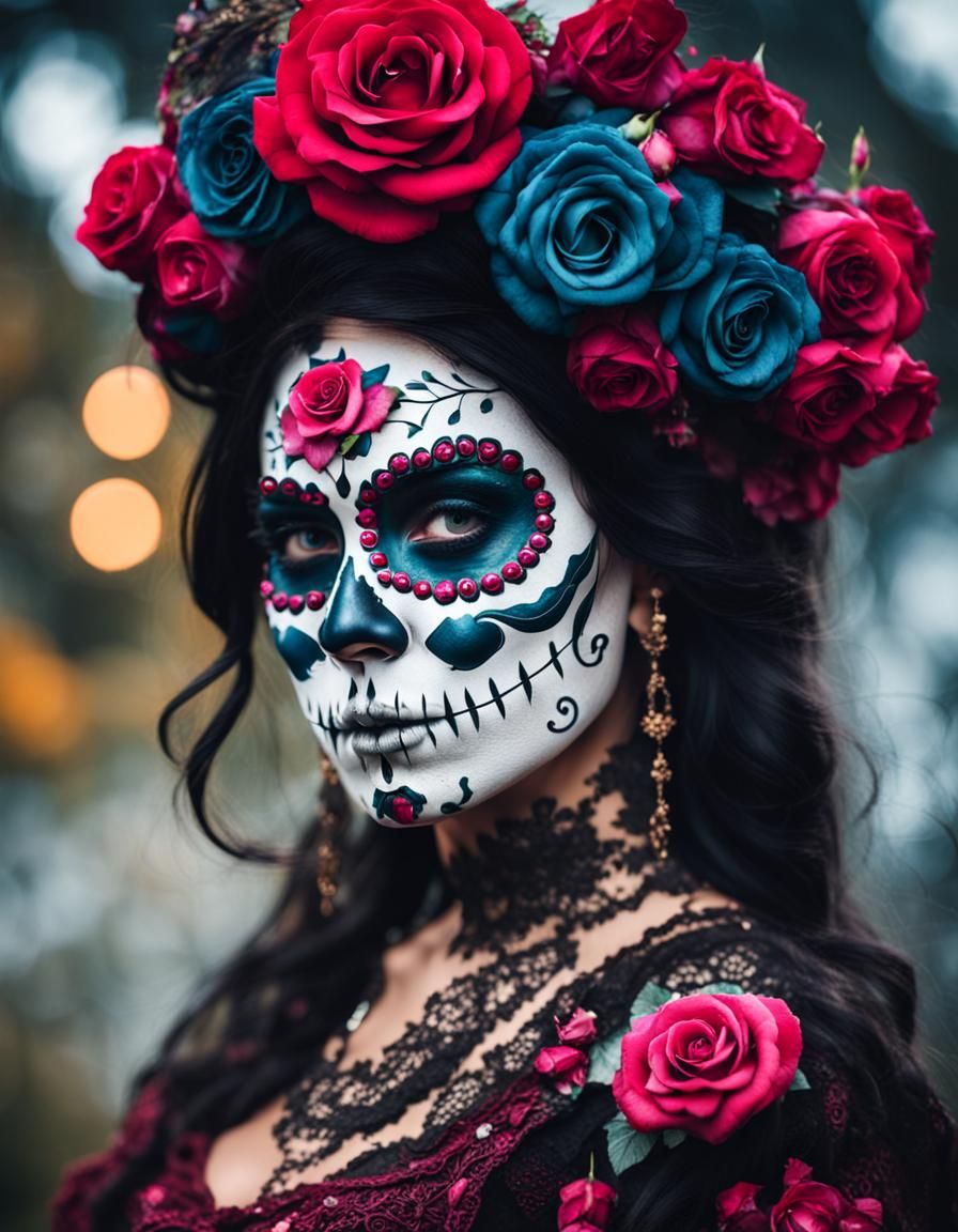Catrina Portrait: Day of the Dead Celebration