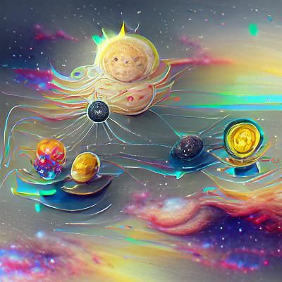 Holographic Solar System in Astral Cosmic Style