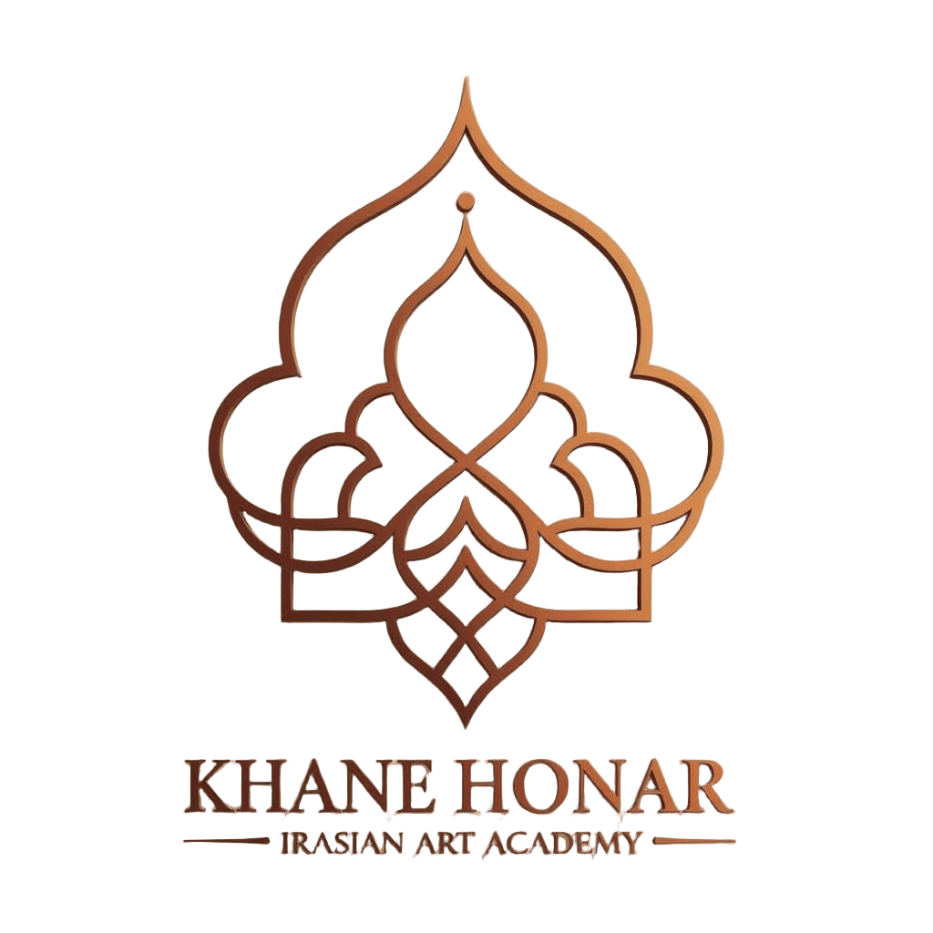 Minimalist Persian Logo for Art Academy