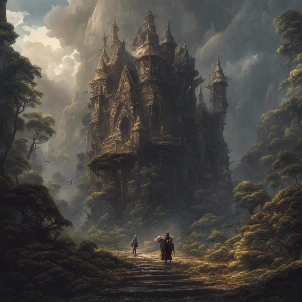 Dark Fantasy Concept Art in 8k Resolution