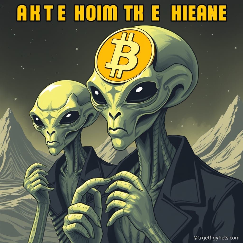 Bitcoin Memes Designed for Aliens