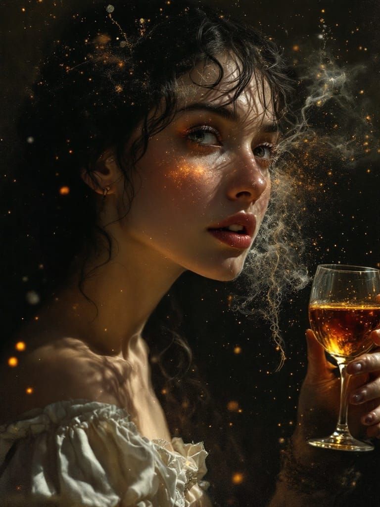 Old Masters' Party: Hyperrealistic 3D Art