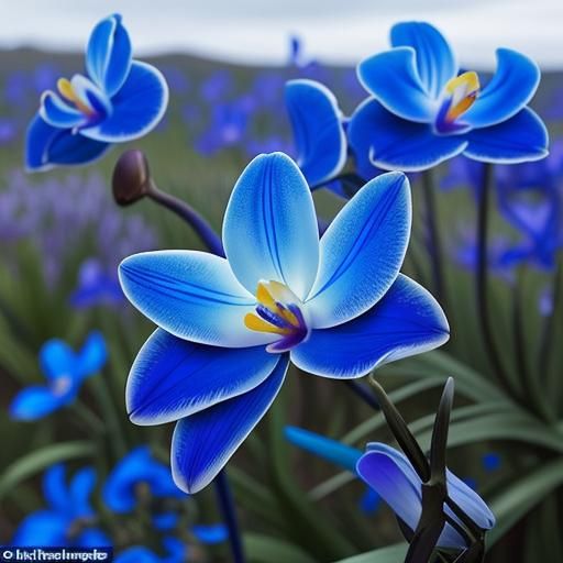 Thelymitra Crinita: Stunning Blue Queen Orchid