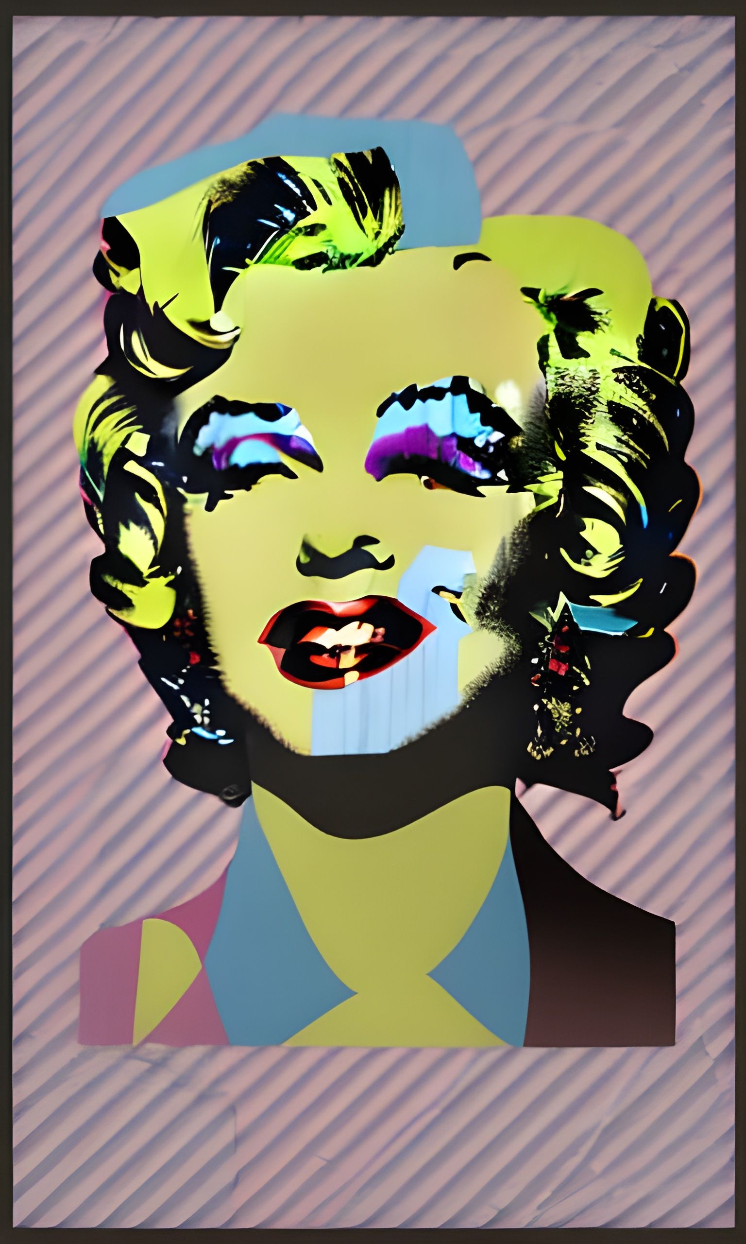 Marilyn Monroe Pop Art Screen Print