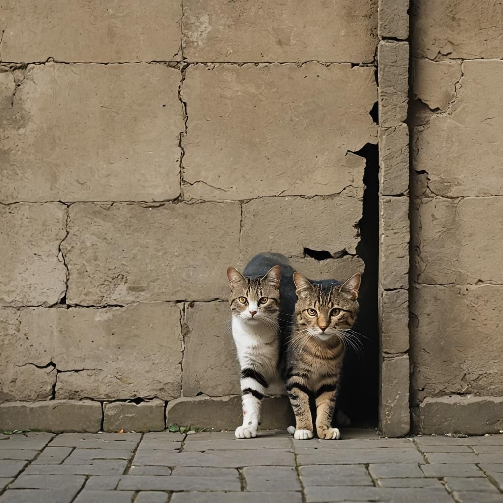 The Cat Who Walks Through Walls