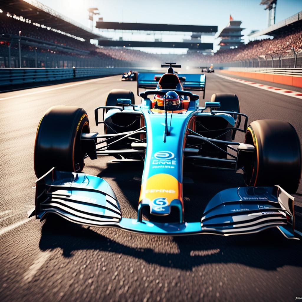 F1 Driver Enters Car: 3D Game Cinematic