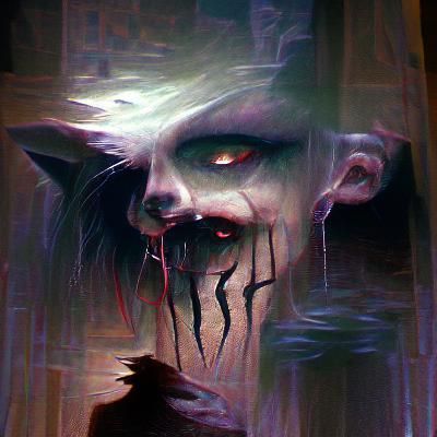 Sinister Curse in Dark Fantasy Style