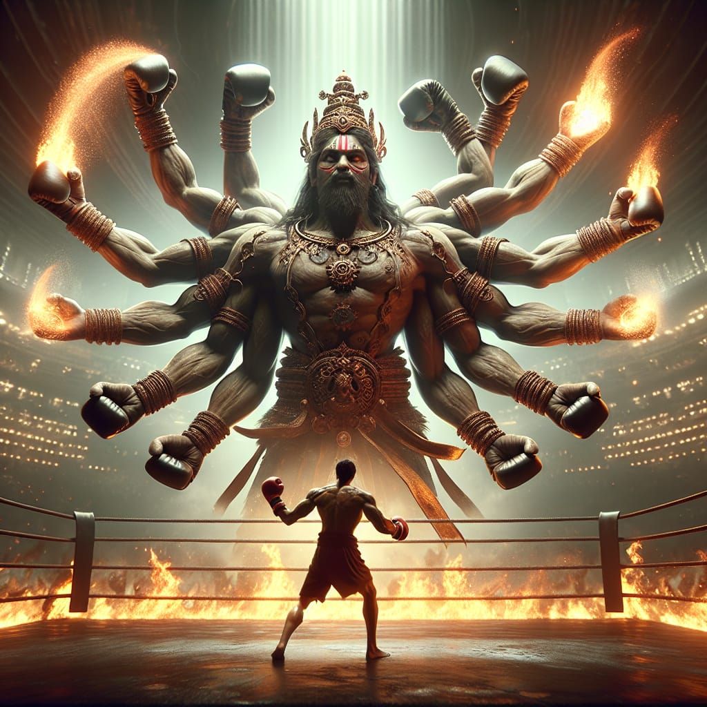 The Hindu god of war, Kartikeya