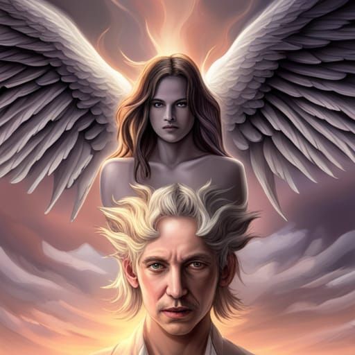 Angelic Demon Brain: A Detailed Masterpiece