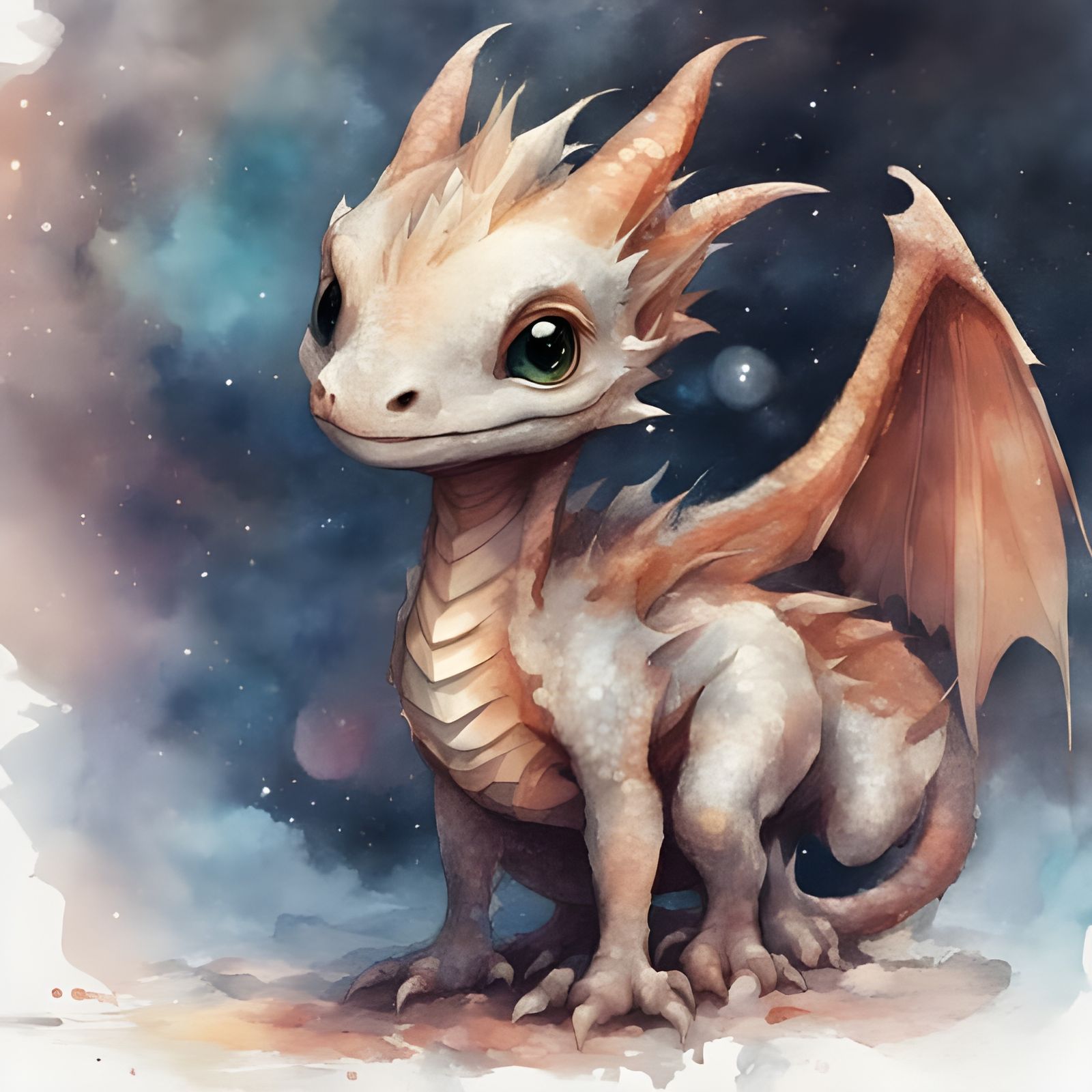 Cutesy Pink Dragon