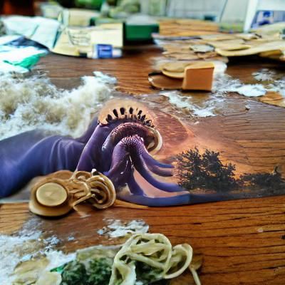 Eldritch Horror Generated by AI