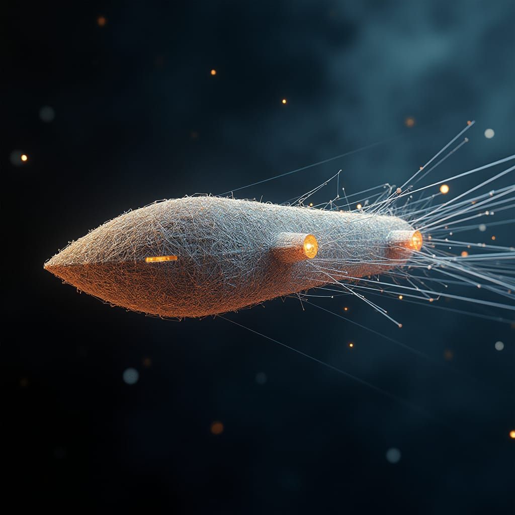 String Spaceship in String Universe, Andreev Style