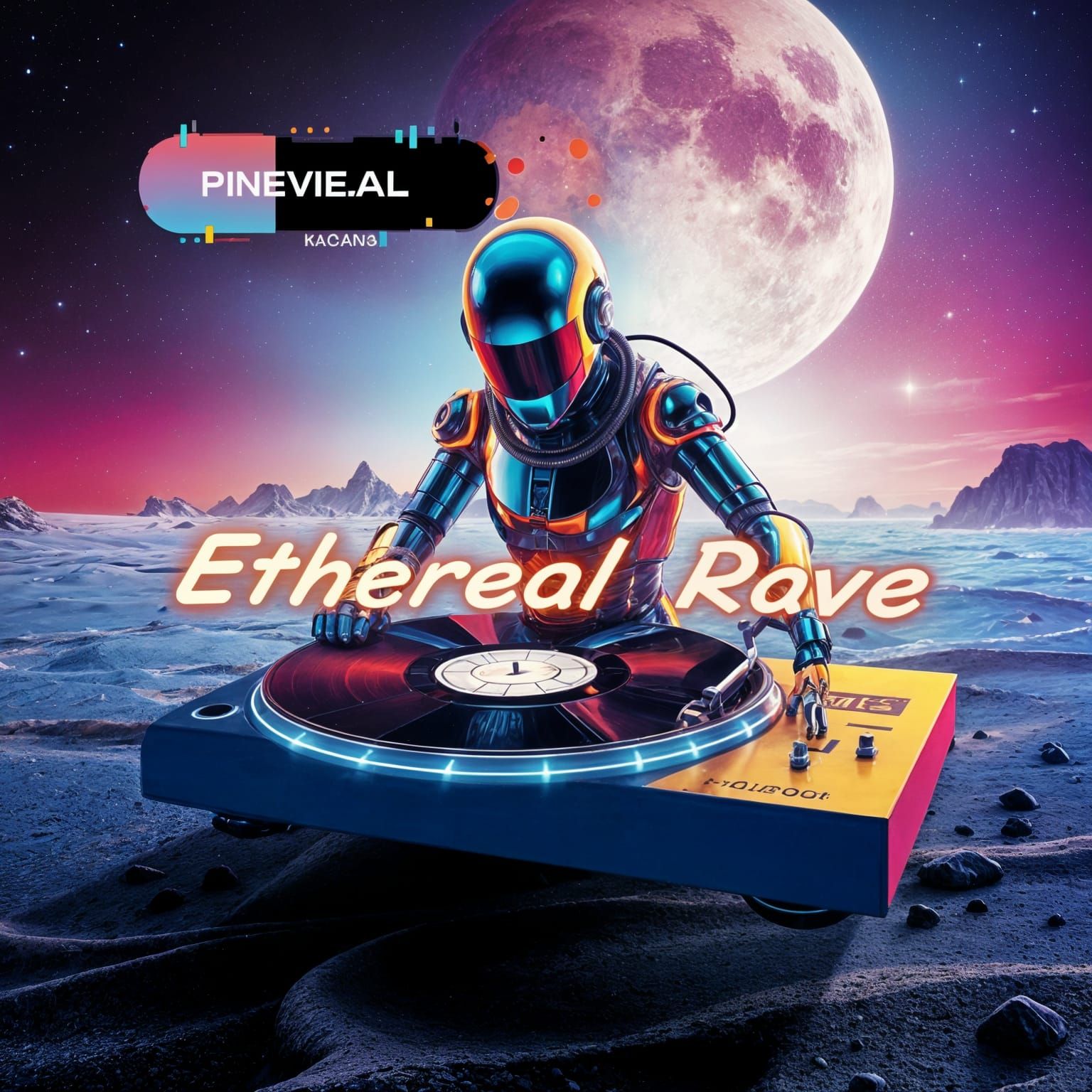 Randomized Abstract Design in Vivid Colors