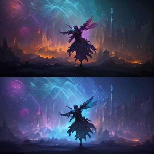 Magical Dance Floor Fantasy Concept Art