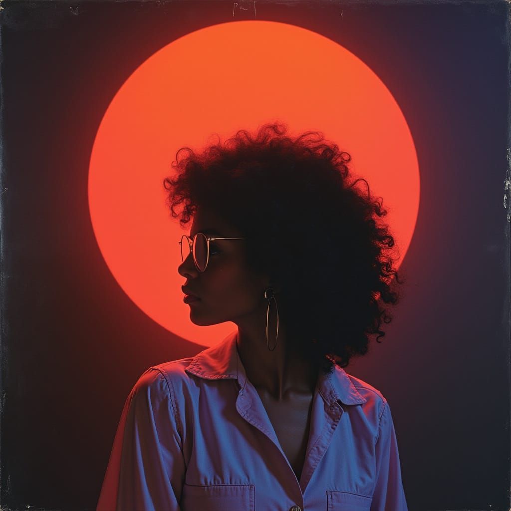 1980s Motown Style Album Cover Art