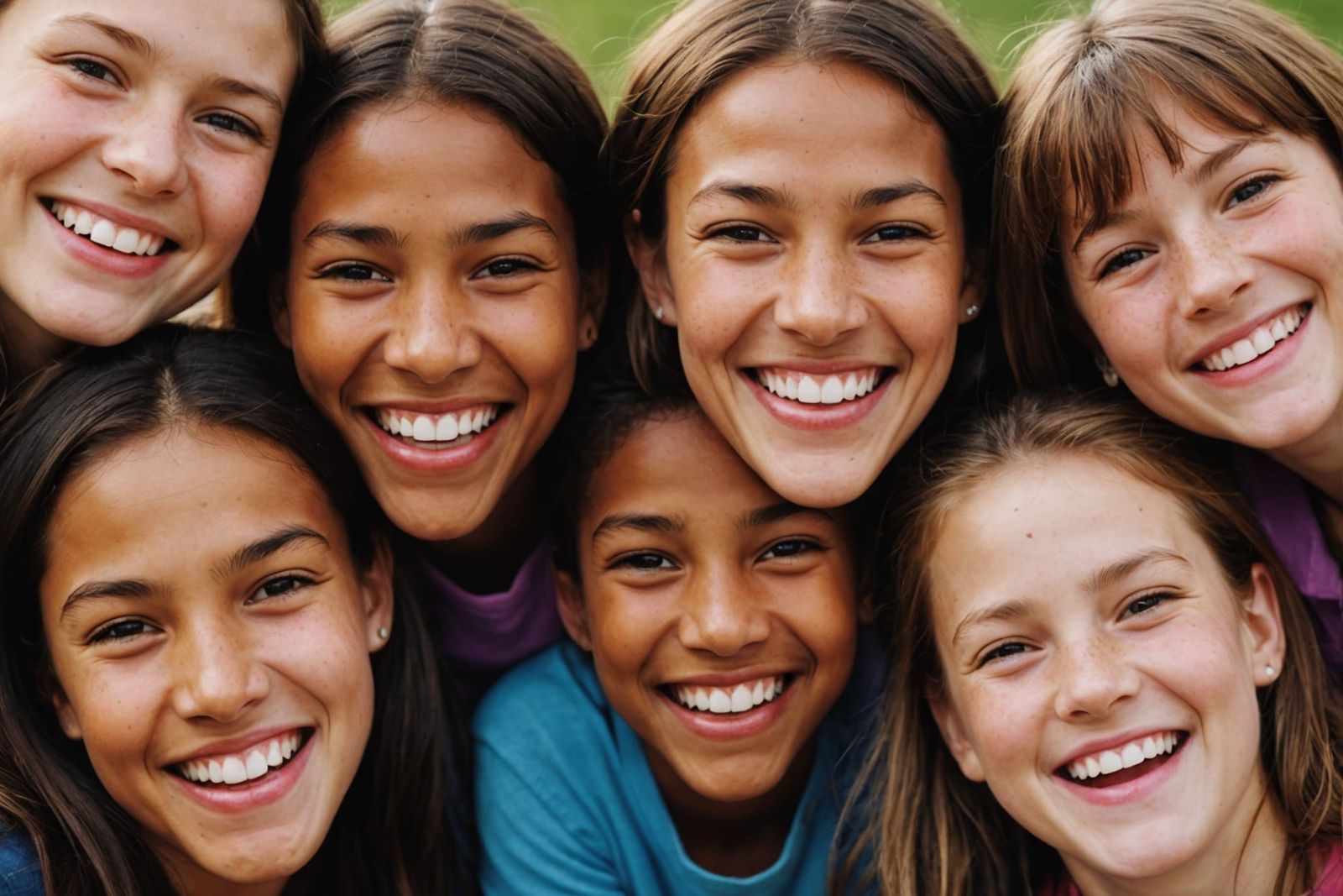 Diverse Smiles: Joyful, Sinister, Sweet, Awkward