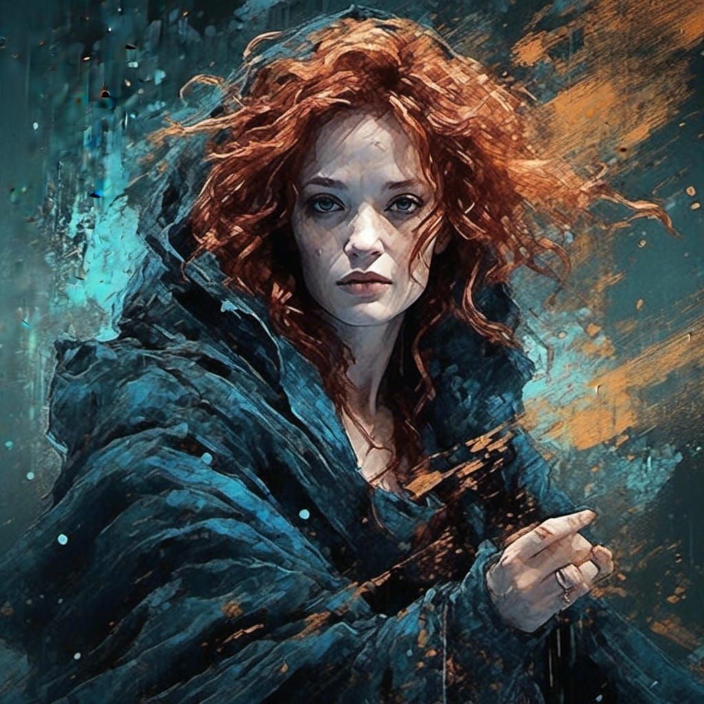 Gothic Dreamscape: Hyperdetailed Photoillustration with Volu...