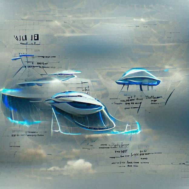 UFO Blueprint: Detailed Technical Schematic