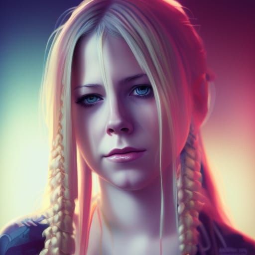 Detailed Portrait with Dynamic Lighting in 8K Resolution