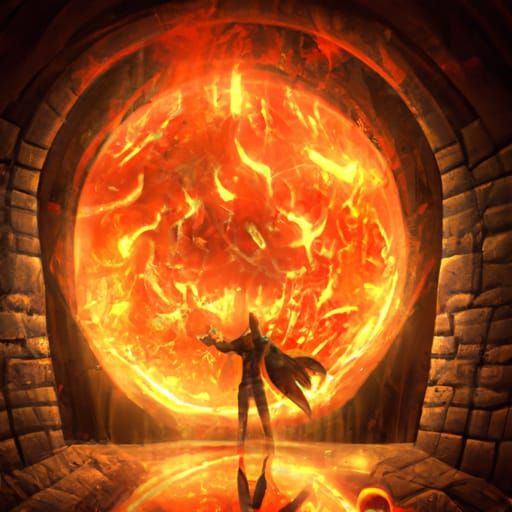 Magic: grand ball of fire