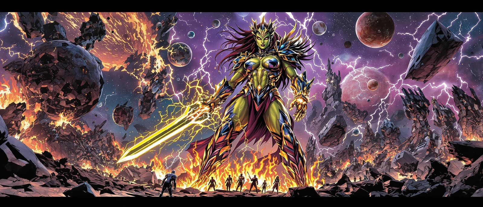 Gamora Reborn: The Eternal Duelist in Cosmic Battle