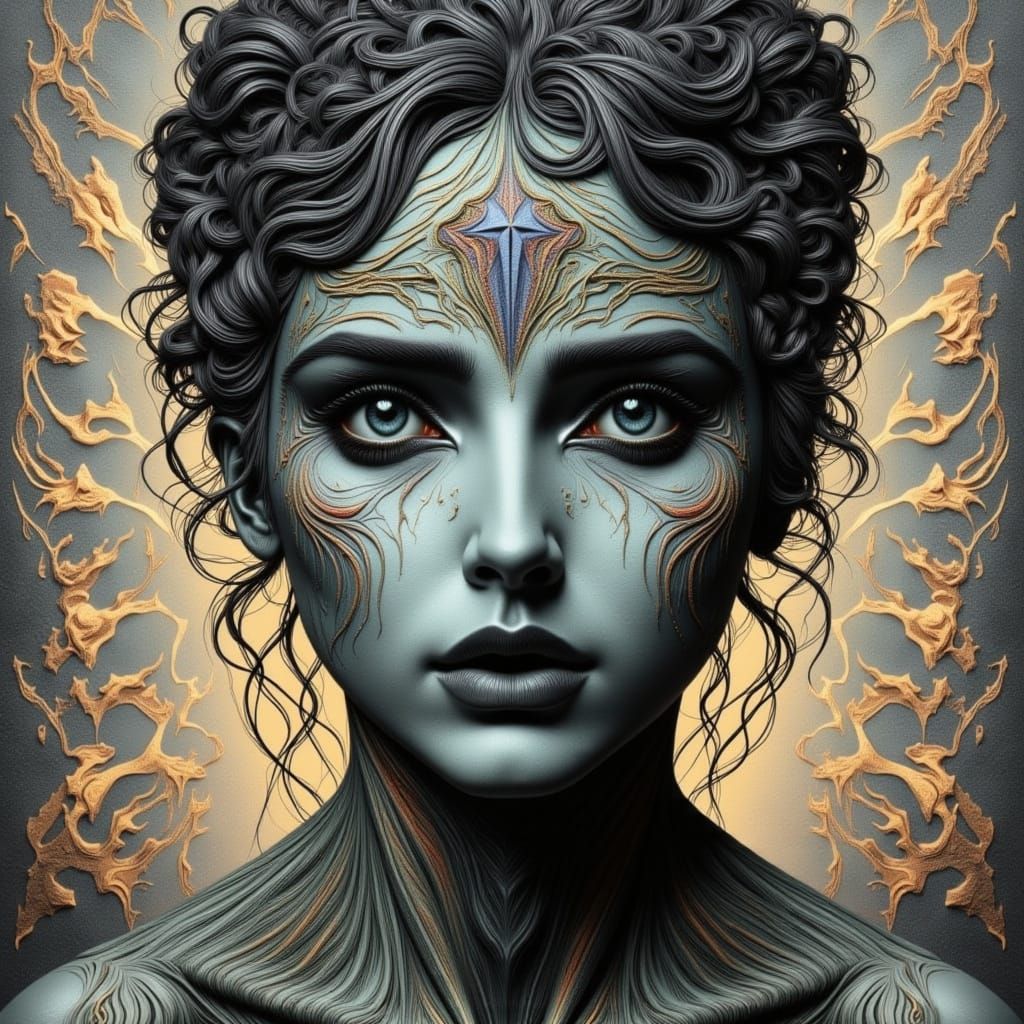 Evocative Image of Solitude in Dark Aesthetic