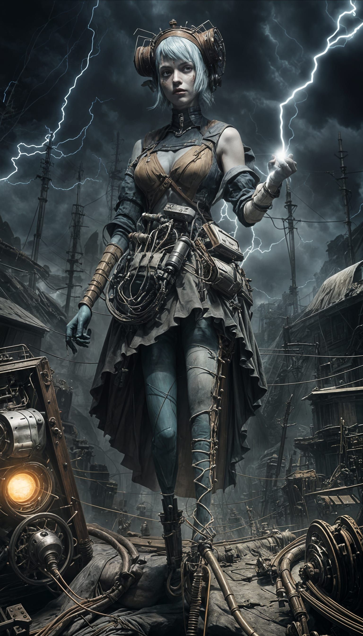 Steampunk Horror: Ahsoka as Frankenstein's Monster