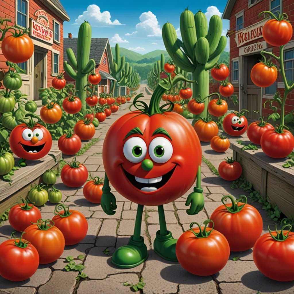 VeggieTales Attack of the Demon Tomatoes