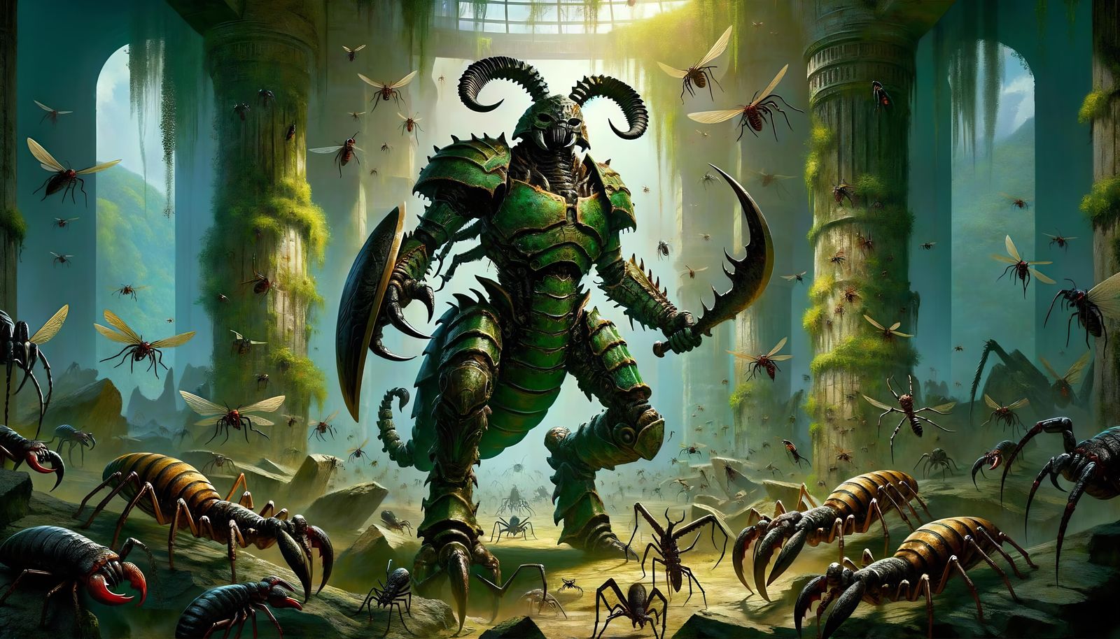 Epic Vermin Lord in Jungle Ruins