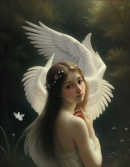 In the arms of an angel