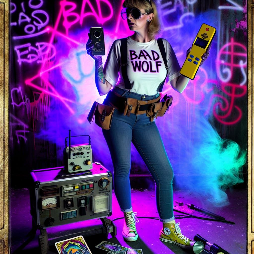 High Priestess Tarot Card: Sci-Fi Paranormal Reimagining