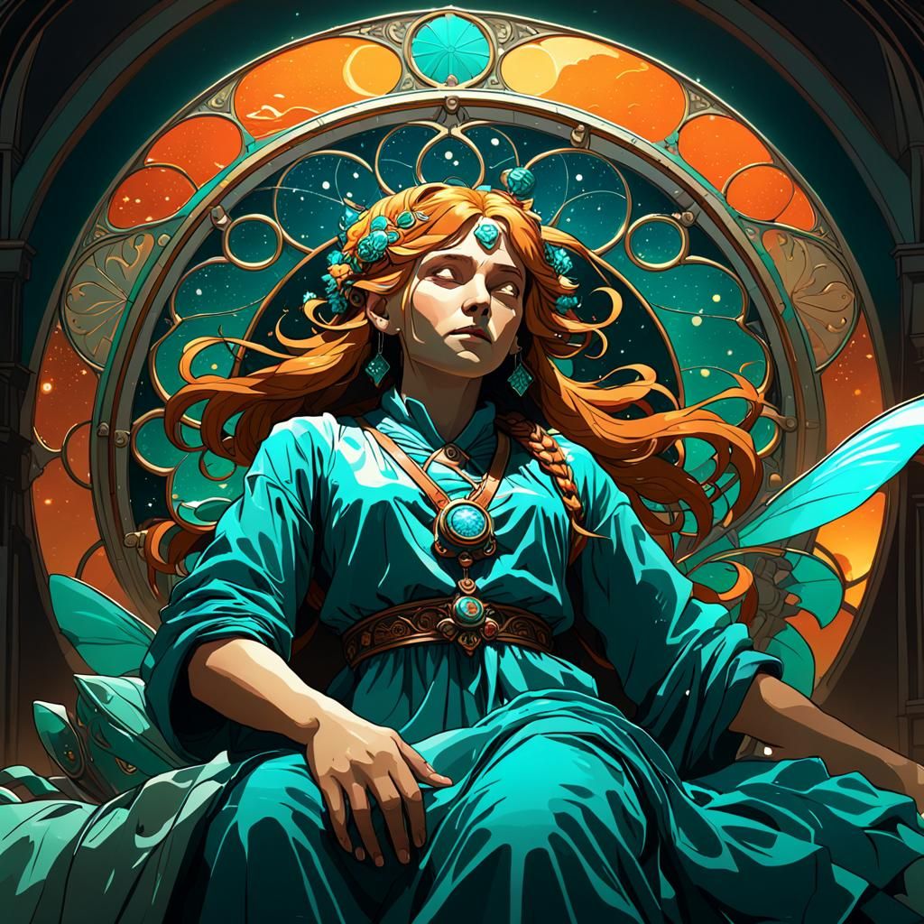 Good Night Sleep in Hyperdetailed Digital Art