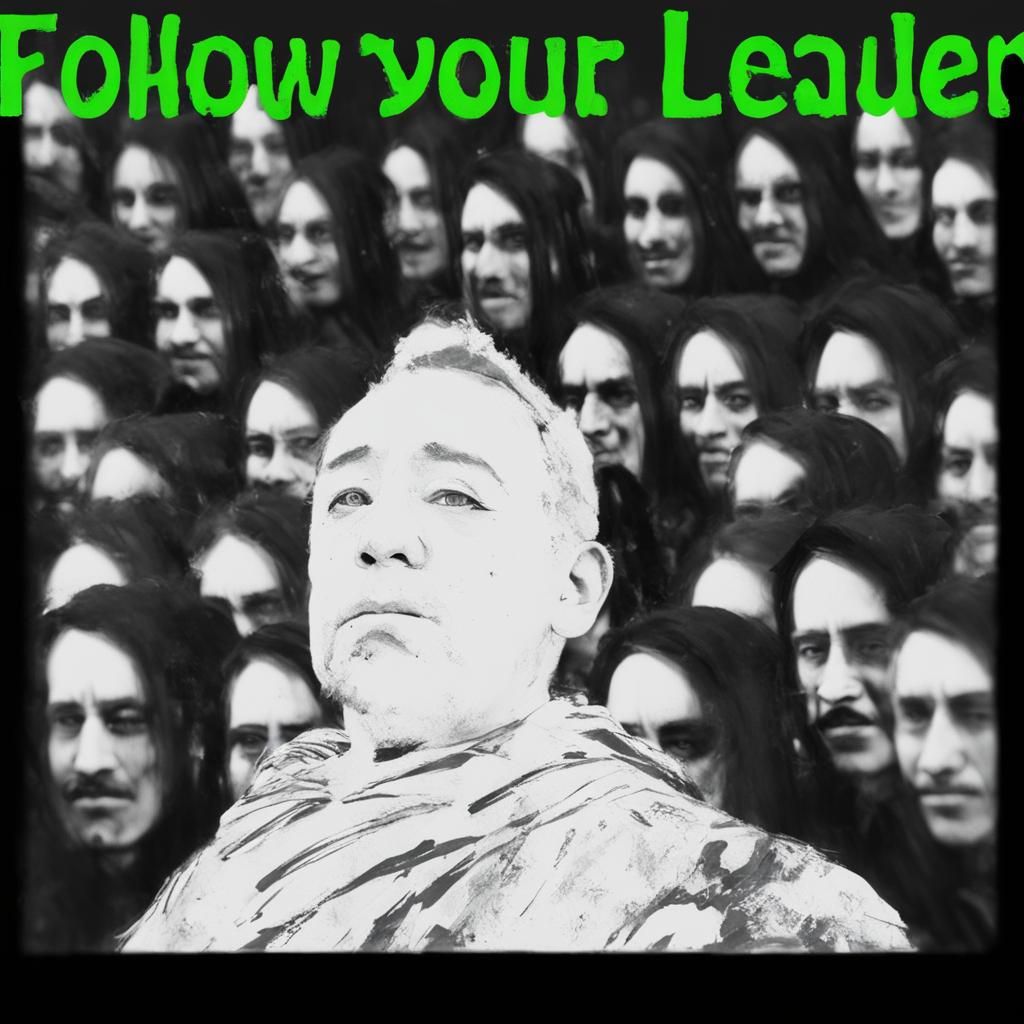 Dystopian Post-Apocalyptic Wasteland Landscape