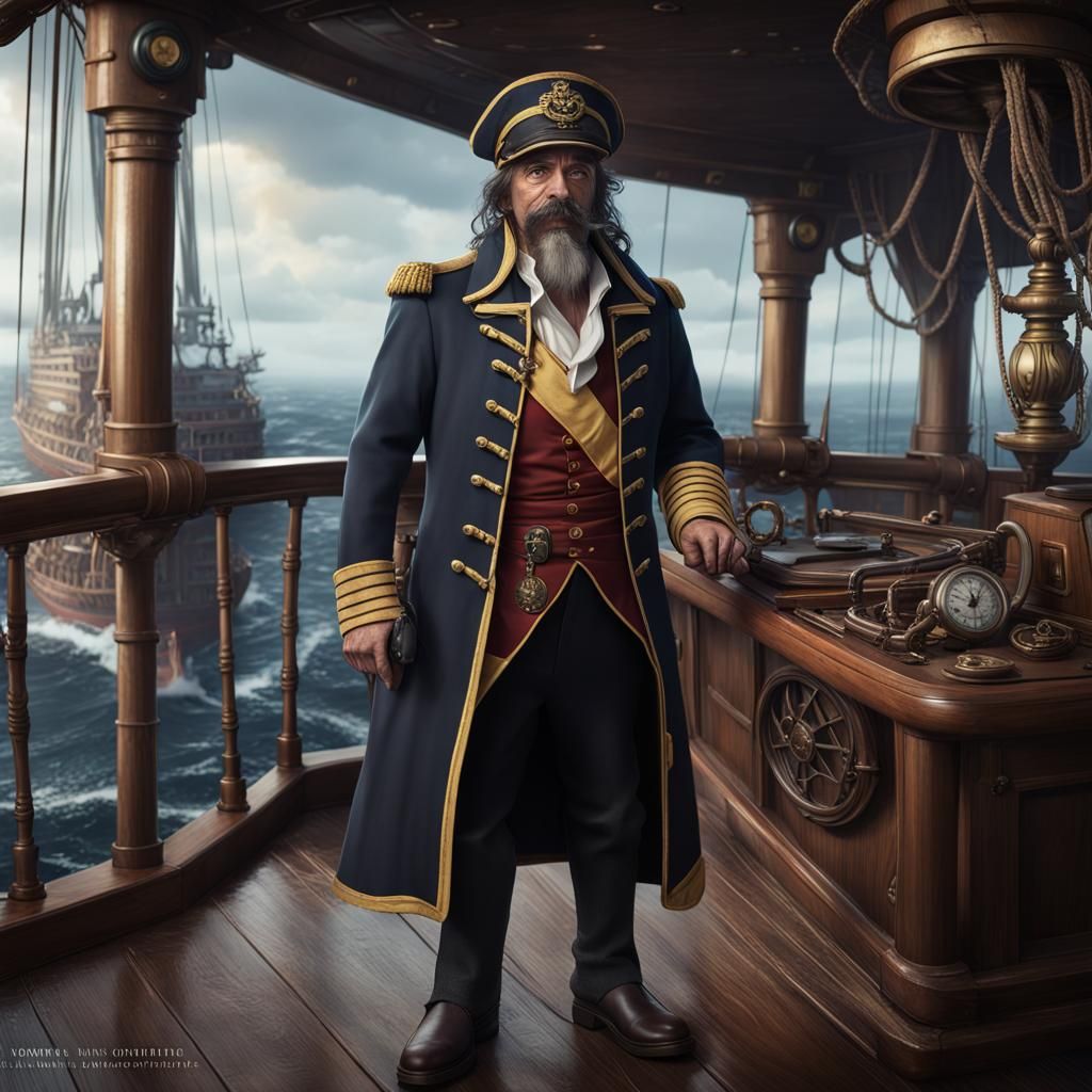 Fantasy Merchant Lord as Ship Captain