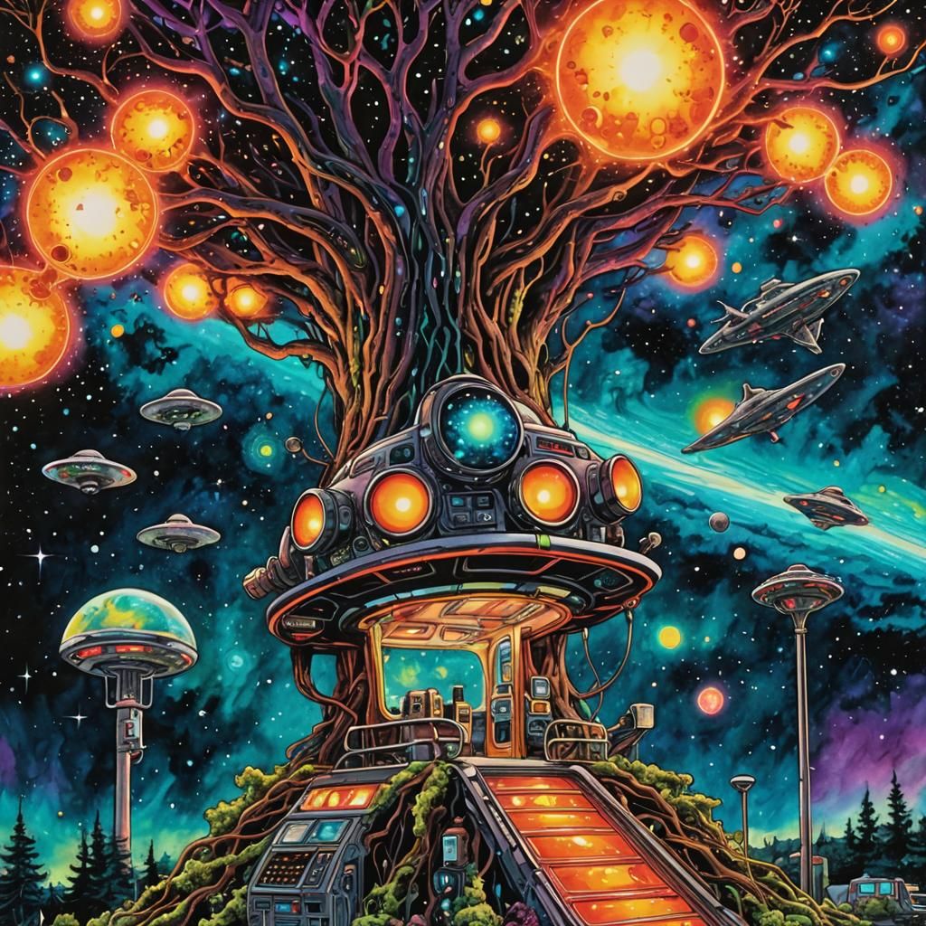 Wroshyr Tree Symbiont Waystation on Kashyyyk. Wookiee chieftain Tarfful was horrified.