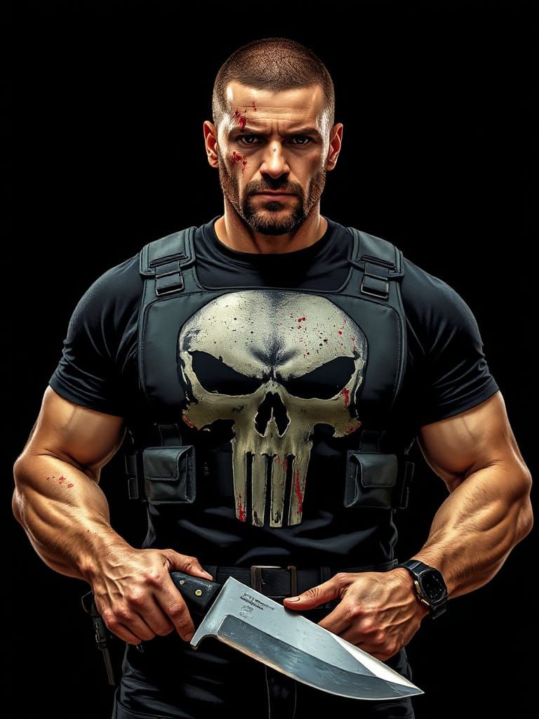 The Punisher: Frank Castle in Brutal, Cel-Shaded Glory