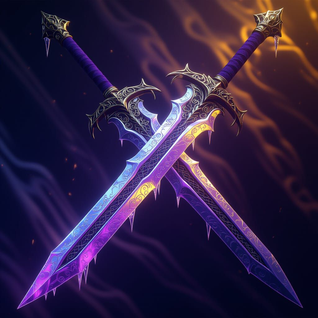 Bone and Ice Sword Dark Fantasy Art