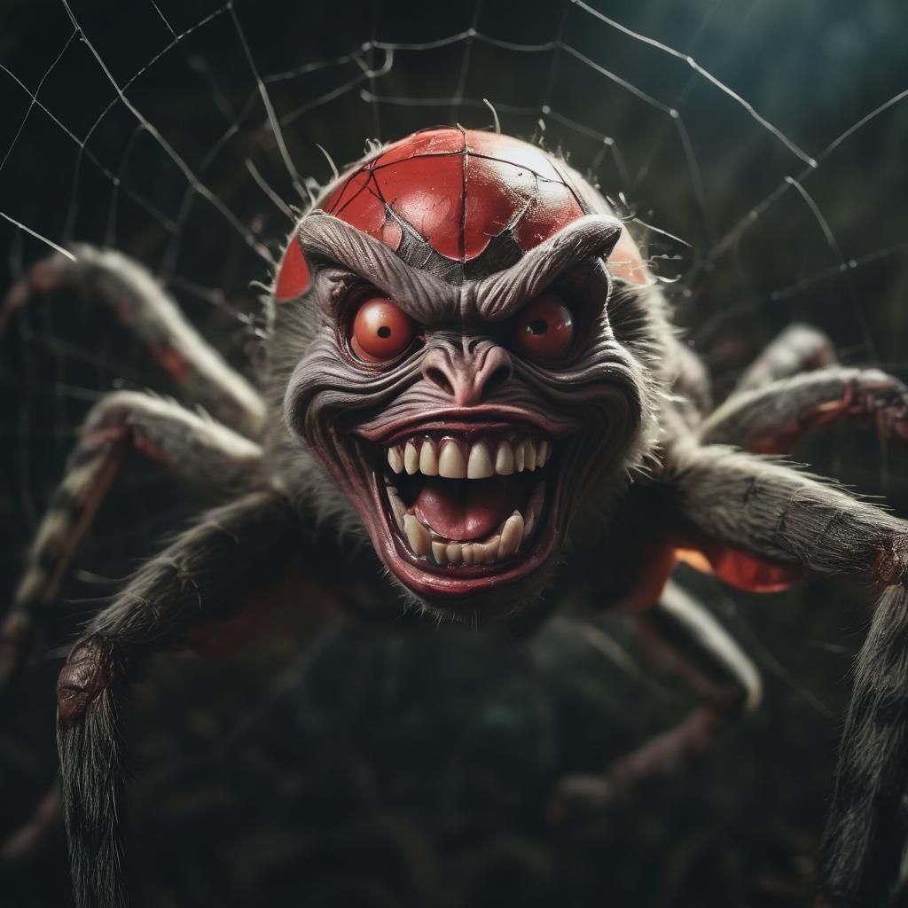 Zombie Clown Monkey Orb Weaver: Cinematic Horror