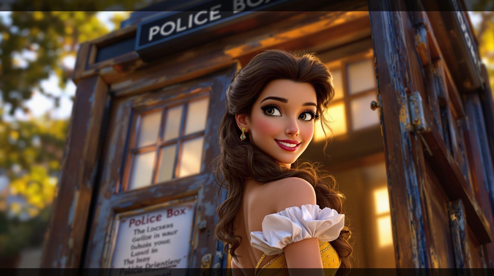 Timeless Princess Stepping into a Timeless Vessel